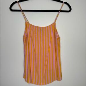Topshop fruit salad bright stripes tank size 4